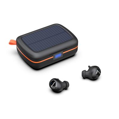 China 2020 New Fashion In-ear Solar Wireless Charging Bluetooh Battery Speakers Super Bass Blue Tooh Speaker Outdoor Radio for sale