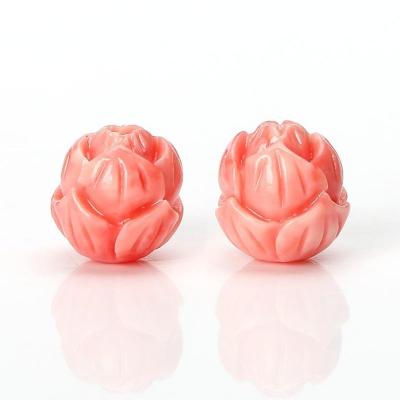 China Flower Rose Fashion Cut Out Shell Loose Beads Conch for sale