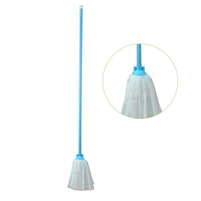 China The competitive price viable washable non-wowen round floor cleaner mop for sale