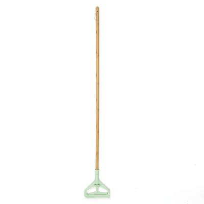 China Sustainable Dust Cleaning Stick Broom Wooden Handle for sale