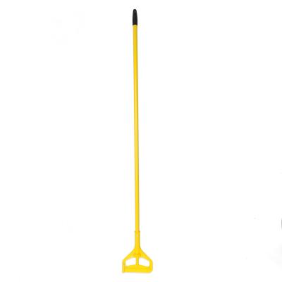 China Sustainable Custom Material Clip Long Plastic Broom Handle for sale