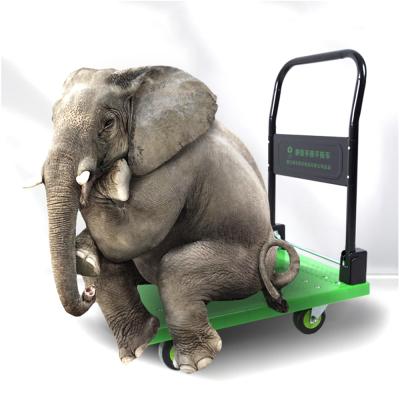 China Durable Universal Folding Hand Truck Mobile Platform Cart for sale