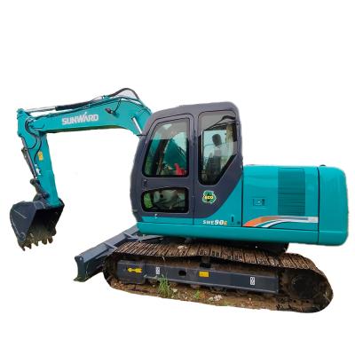 China Sunward SWE90E 9 Ton Hydraulic Excavator With 0.36m3 Bucket Capacity 54.6kW for sale