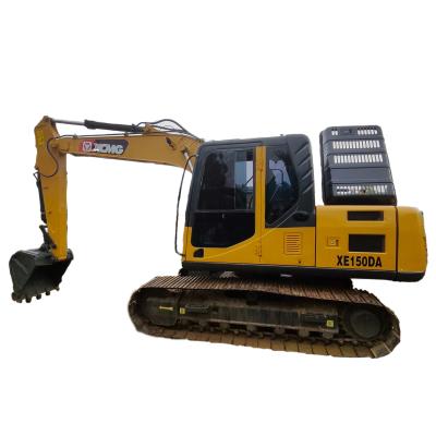 China Excavadora XCMG usada XE150DA Excavadora hidráulica 15Ton 0.5m3 Balde à venda