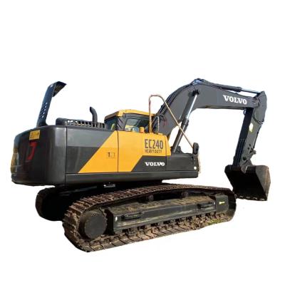 China Hydraulic Used Volvo Excavator 134kW 6.98m Digging Volvo 240 Excavator for sale