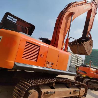 China 10.7rmp Red Used Hitachi Excavator Hitachi 350 Excavator 202KW for sale