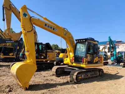 China Used Komatsu PC130 Hydraulic Crawler Excavator 13 Tons 0.64m3 Bucket for sale