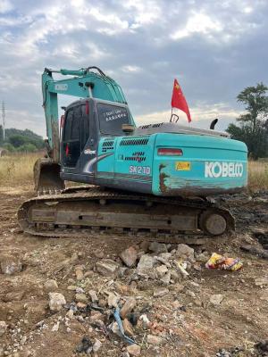 Cina Escavatori idraulici usati Kobelco SK210lc-8 Crawler con motore Hino J05E in vendita