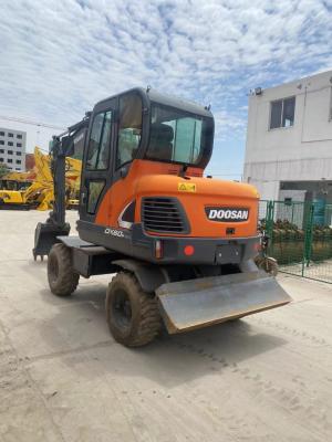 Cina Scavatore a ruote da 6 tonnellate usato Hyundai DX60 Digger Machine in vendita