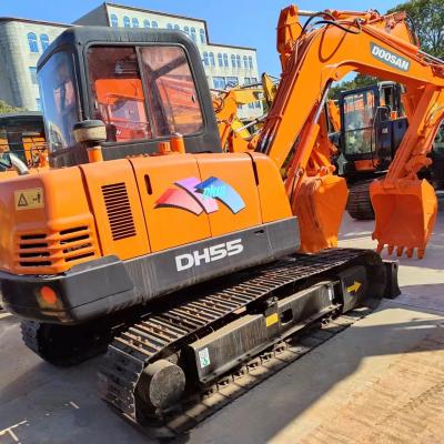 Cina Escavatore Doosan Dh55 di tipo Crawler originale usato in buone condizioni in vendita