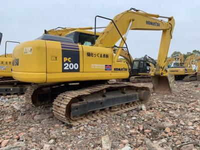 China Secondhand Hydraulic Komatsu Mining Excavator Machinery PC200-7 Komatsu 200 Excavator for sale