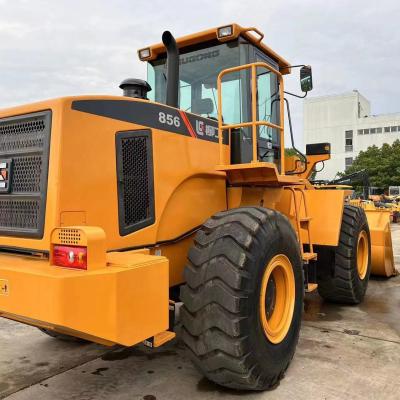 China Hydraulic Secondhand Used Payloader Liugong 856 Front Wheel Loader for sale