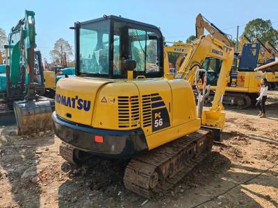 China Komatsu PC56 Hydraulic Crawler Excavator Comfortable Operating Environment and Durable Materials for sale