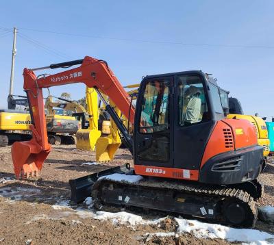 China KX183-3 Kubota Crawler Excavator Krachtige motor Compact ontwerp Gemakkelijk te besturen Stabiele prestaties Te koop