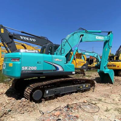 Cina SK200 Kobelco Excavator Usata Giappone Originale Strada Scavatrice 20 Tonne in vendita