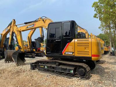 China Flexible Control Used Sany95C Excavator with Multi-Function Operating and Comfortable Seats for sale