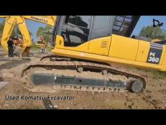 PC 350 Used Komatsu Excavator Digger 180kW Crawler Hydraulic High Efficiency