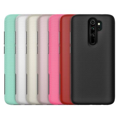 China For Redmi 8 Hybrid Phone Case Pattern Triangle Back Cover For Redmi8 Pro TPU+PC Case For Redmi Note8 Series for sale