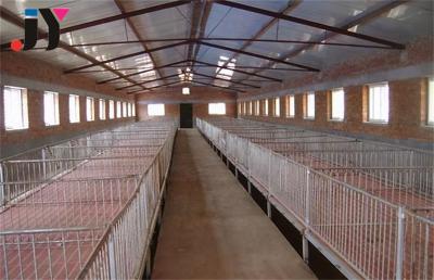 China Staalconstructie Vogelvoer Broiler eendenhuizen Boerderijconstructie van H-sectie staal Te koop