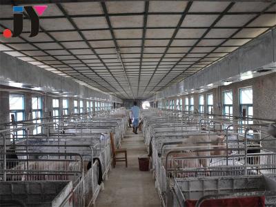 China Prefab Steel Structure Cattle Farm Building Dairy Cow Shed with 50-Year Life Span for sale