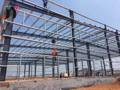 China Guide Site Installation Prefabricated Metal Building Warehouse Shed Kit Garage Storage for sale