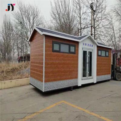 China Construction Site Toilet with Shower Small and Portable Hot Galvanized Tekla Design for sale