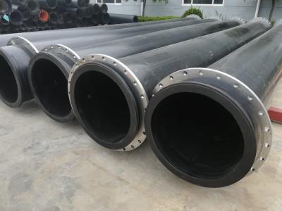 China Steel Flanges Connection DN560 UV Resistant Anti-Wear Dredge Pipeline for Sand Dredging for sale