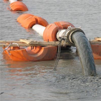 China 1200mm Length Yellow Rotomolding Floating Pontoon Pipe Floater Buoy with PE Material for sale