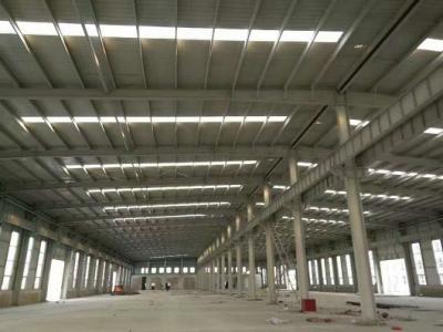 China Prefabricated Farm Building Warehouse with Steel Column Strength Steel Structures for sale