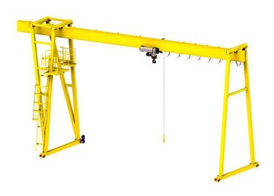 China ISO CE certification single girder gantry crane supplier for sale