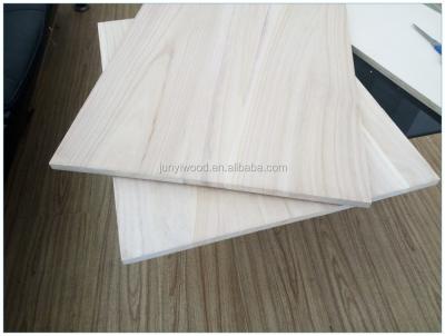 China DIY Paulownia Panels Solid Wood Laminate Panels for sale