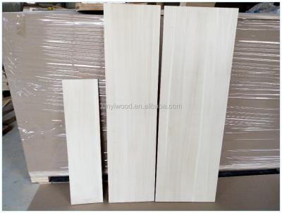 China DIY furniture used paulownia edge glued panels for euro market for sale