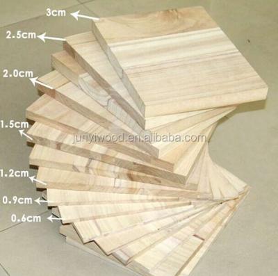 China junyi factory furniture FSC certification cheap paulownia wood, for sale