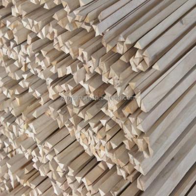 China Create a chamfered edge to protect the decorative triangle corner paulownia trim molding for sale