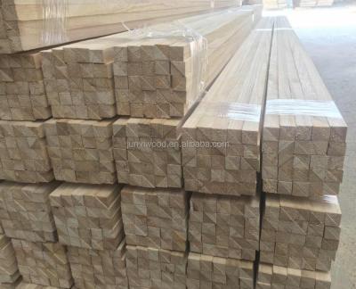 China Soild wood chamfer strips made from paulownia wood for sale