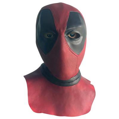 China Full Spider-Man Party Mask Cosplay Party Dead Mask Eco-Friendly Deadpool Deadpool Latex Mask Movie Halloween Costume Props For Adult for sale