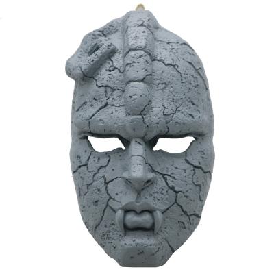 China Gargoyle Resin Mask Character Masquerade Party Peripheral Props JOJO Bizzare Adventure Mask Horror Cosplay Eco-friendly Halloween Movie Mask for sale