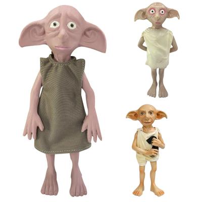 China Halloween Doll Elf Dobby Garage Kits Resin Latex Elf Figurine Ornaments Harry Potter Wizarding World Handwork Dobby for sale