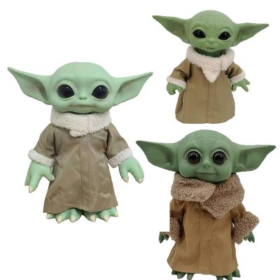 China Baby Yoda Star WarsMandalorian Eco-Friendly Baby Yoda Darth Vader Brutal Action Number Doll Toys Force Awakens Jedi Anime Figures for sale