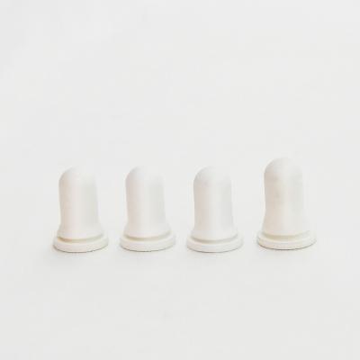 China Hot Selling18mm Bottles Silicone Rubber Nitrile Rubber Teat Nitrile Bulb White For Essential Oil Dropper for sale