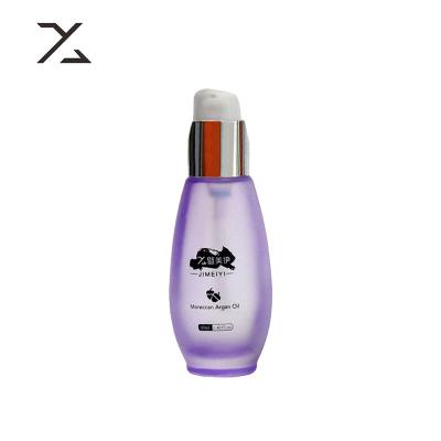 China Wholesale 30ml 50ml Cosmetic Cone Cosmetic Packaging Serum Pump Lotion Base Glass Clear Empty Bottle With Lotion Pump for sale