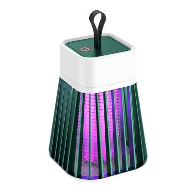 China Viable Portable Thunder Mosquito Killer Trap Lamp Outdoor Rechargeable Night Light for sale