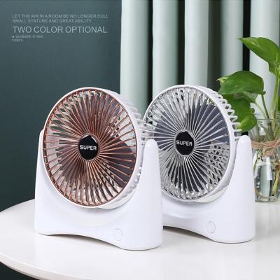 China Rotatable Portable Desk USB Rechargeable 3 Speeds 360 Degree Rotation Table Mini Fan For Home Office Bedroom Desk for sale