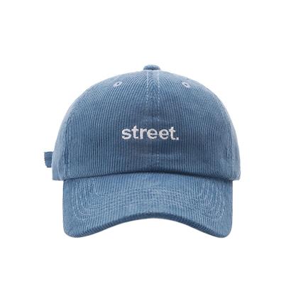 China Autumn and winter cotton baseball hat letter embroidery wicking COMMON simple hat for sale