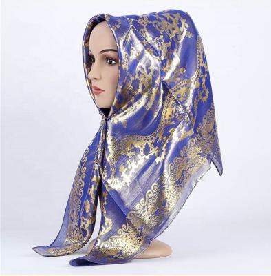 China Hot Selling Muslim Arab Headwear 9 Colors Fashion Hijab Wrap Shawl Scarf 2019 Multi-Function Style Women's National Long Scarf for sale