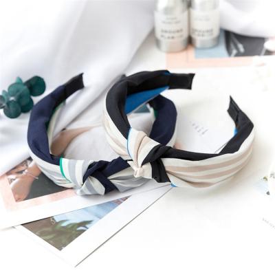 China European and American style popular multi-color bow hair circle Lady Knot Sports Headdress for sale