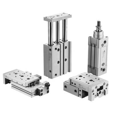 China Building Material Shops ISO6431 DNC Standard Double Acting Pneumatic Cylinder for sale