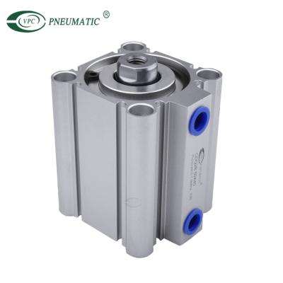 China Industry Airtac Type CQ2 Compact Double Acting Single Rod Single Rod Pneumatic Air Cylinders With Magnetic for sale