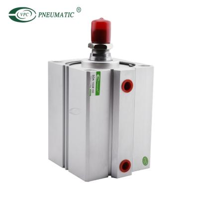 China China manufacture industry airtac type SDA 50*50mm aluminum alloy double acting mini piston pneumatic cylinder for sale