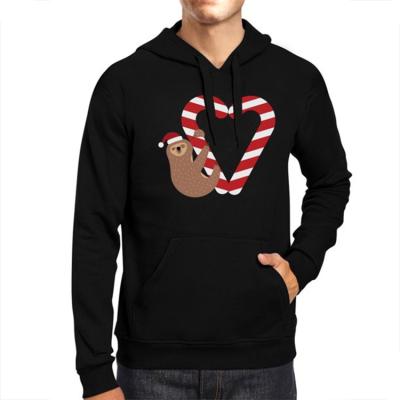 China Anti-pilling Valentine gifts Mrs and Mr couple printing unisex hoodies Christmas hat hoodies for sale